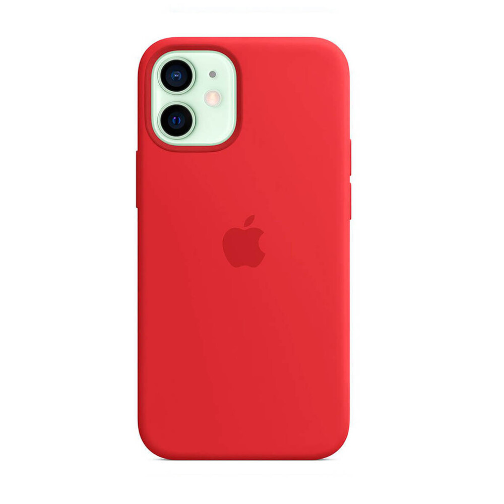 Силиконовый чехол Apple Silicone Case MagSafe (PRODUCT)RED для iPhone 12  mini - Ремонт iPhone Ремонт Macbook Ремонт iPad